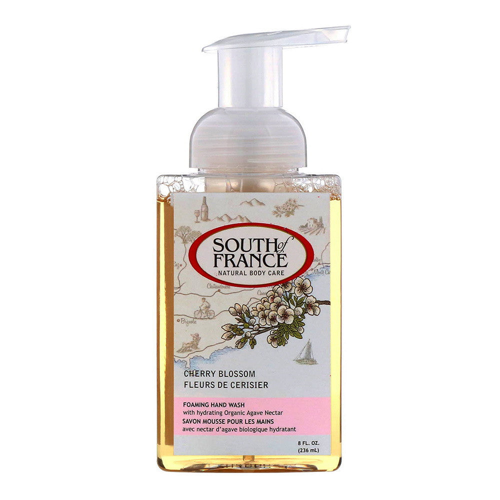 South of France Foaming Hand Wash, Cherry Blossom, 8 Oz